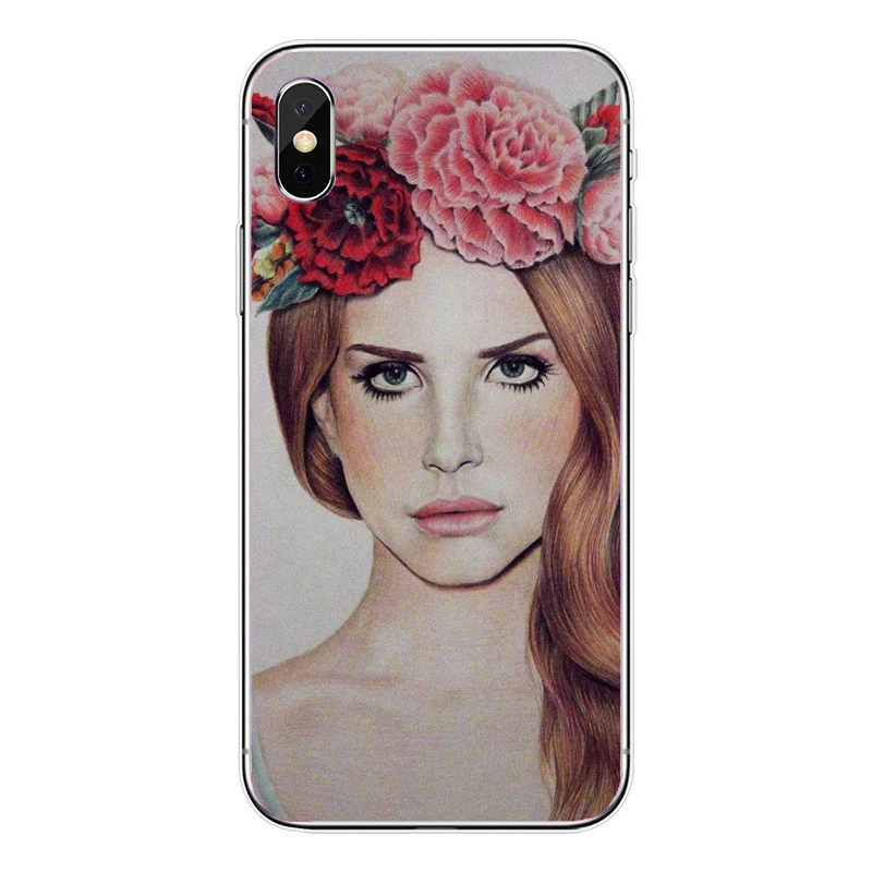 Сексуальная Певица модель Lana Del Rey телефон Жесткий ПК чехол для Iphone 7 6 6S 8 Plus 5S SE X 11Pro