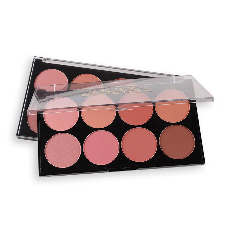 Профессиональный 8 цветов румяна для макияжа лица Румяна Пудра Палитра Косметика