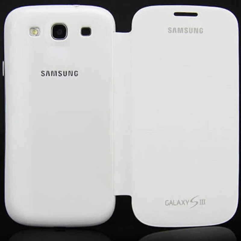 Чехол книжка для Samsung Galaxy S3 100% оригинальный SIII S 3 i9300 противоударный с защитой от