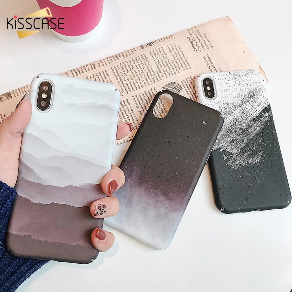 KISSCASE Модный чехол для телефона Xiaomi Redmi 5 plus 6 7 Note 4X Pro Жесткий Чехол задней панели из
