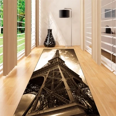 Еще коричневый Ретро Париж Эйфелева башня Винтаж 3d печати нескользящие