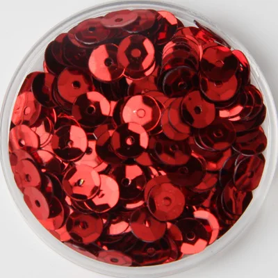 Горячая 20 г 6mm26colors ПВХ Круглый Кубок Свободные пайетками Швейные Свадьба Ремесло