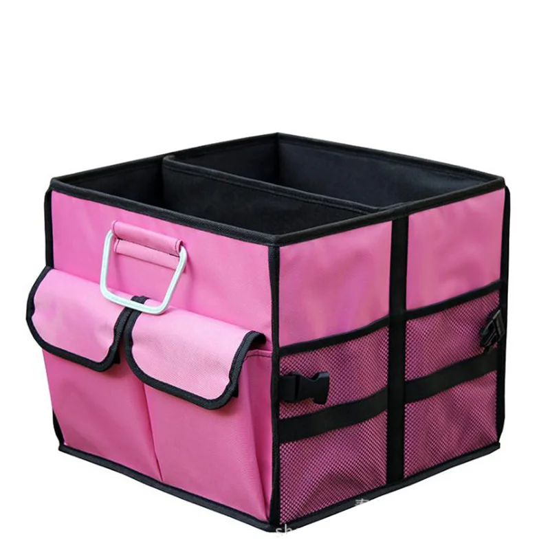

35x35x30cm Auto Collapsible Storage Box Car Trunk Organizer Oxford Cloth Car Back Folding Portable Storage Tools Bag