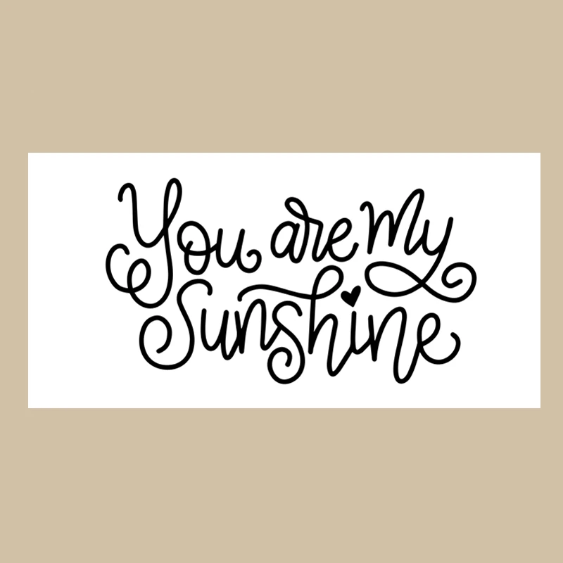 Стильный оранжевый You Are My Sunshine кухонные полотенца для рук из микрофибры с