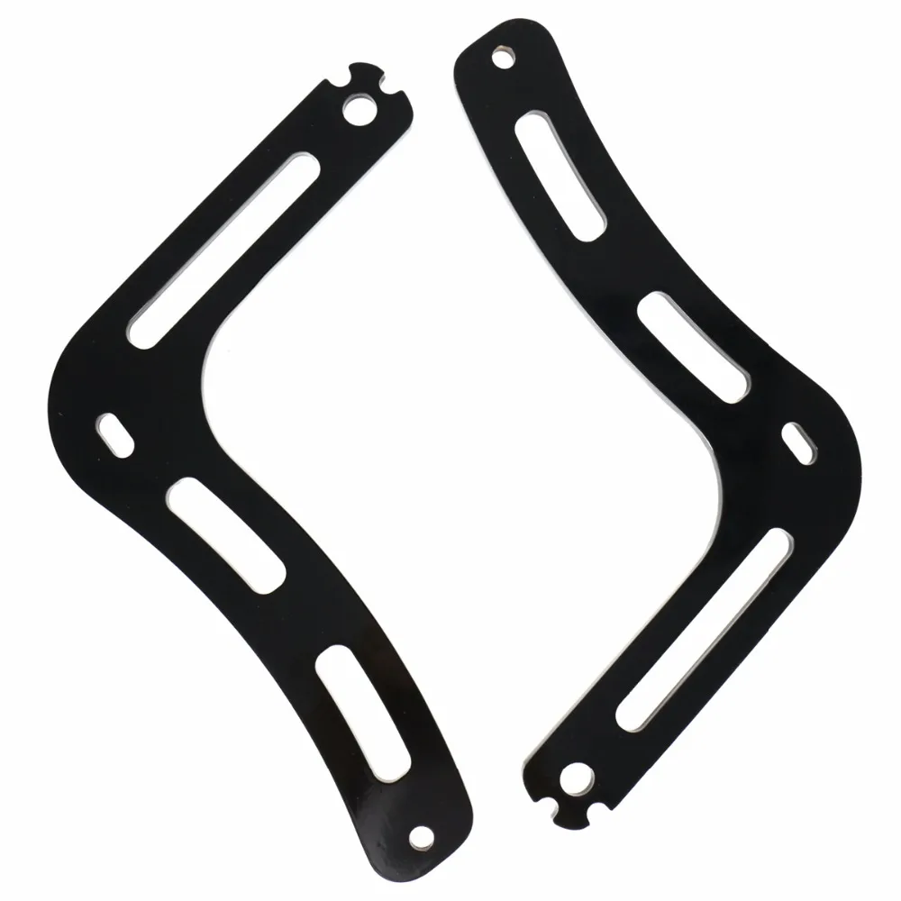 Блеск черный фиксированное Крепление и спинка пассажира для водителя моделей Honda