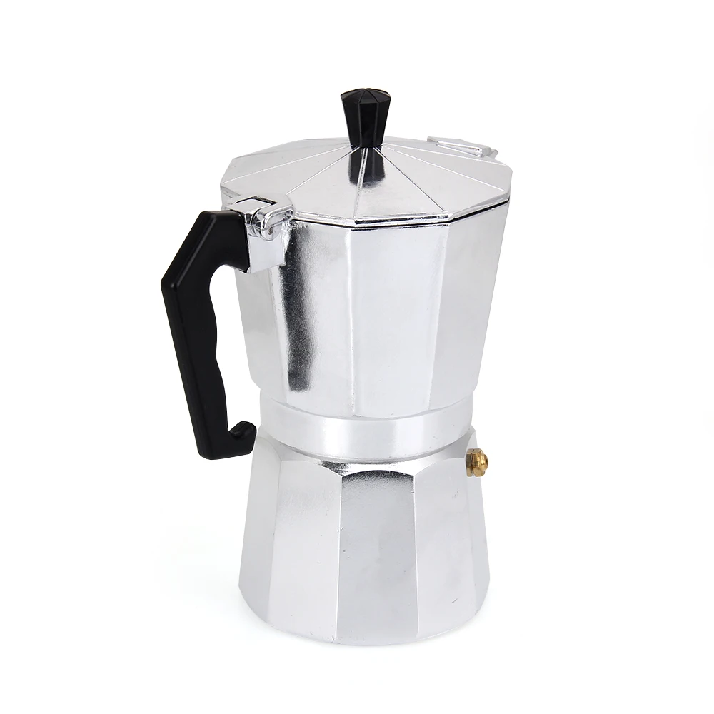 Новинка 150 мл Moka pots эспрессо Экспресс плита алюминиевая кофейник кофейники кафе