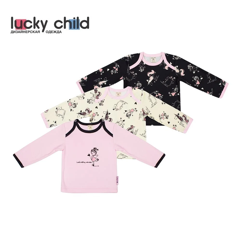 Кофточка Lucky Child комплект 3 шт для девочек [сделано в России доставка от 2 х