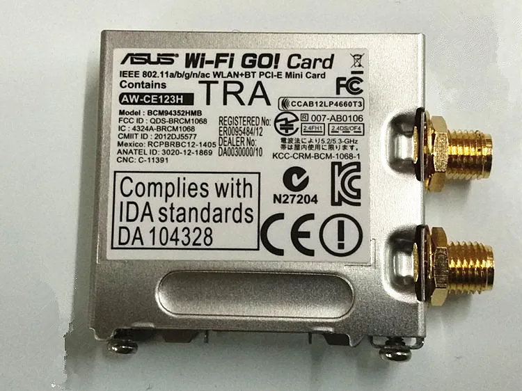 Подходит для материнской платы ASUS Z87 Z97 X79 X99 2T2R WIFI GO Broadcom BCM94352HMB|Материнские платы| |