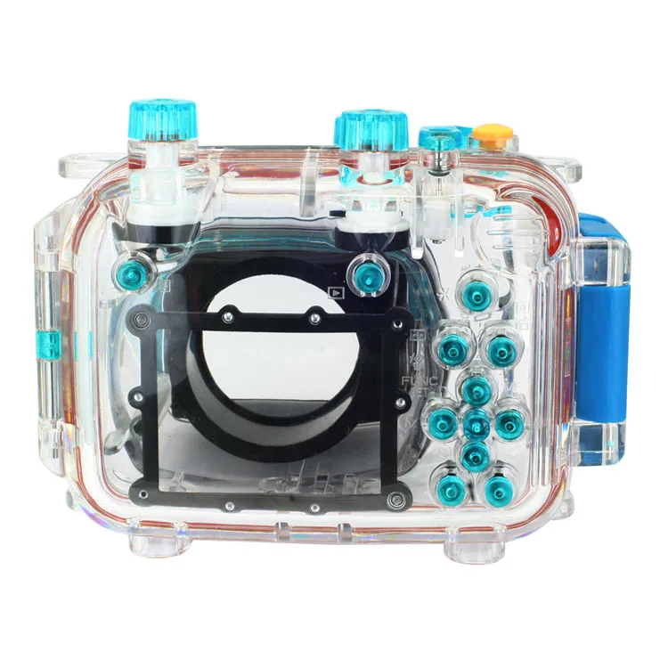 Водонепроницаемый корпус Meikon 40 м 130 футов чехол для Canon G11 G12 as WP DC34 сумки
