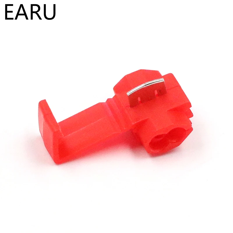 50 шт. красные соединители для кабелей 0 5 1 мм2 22 18 AWG|terminal connector|wire terminals crimp connectorterminal