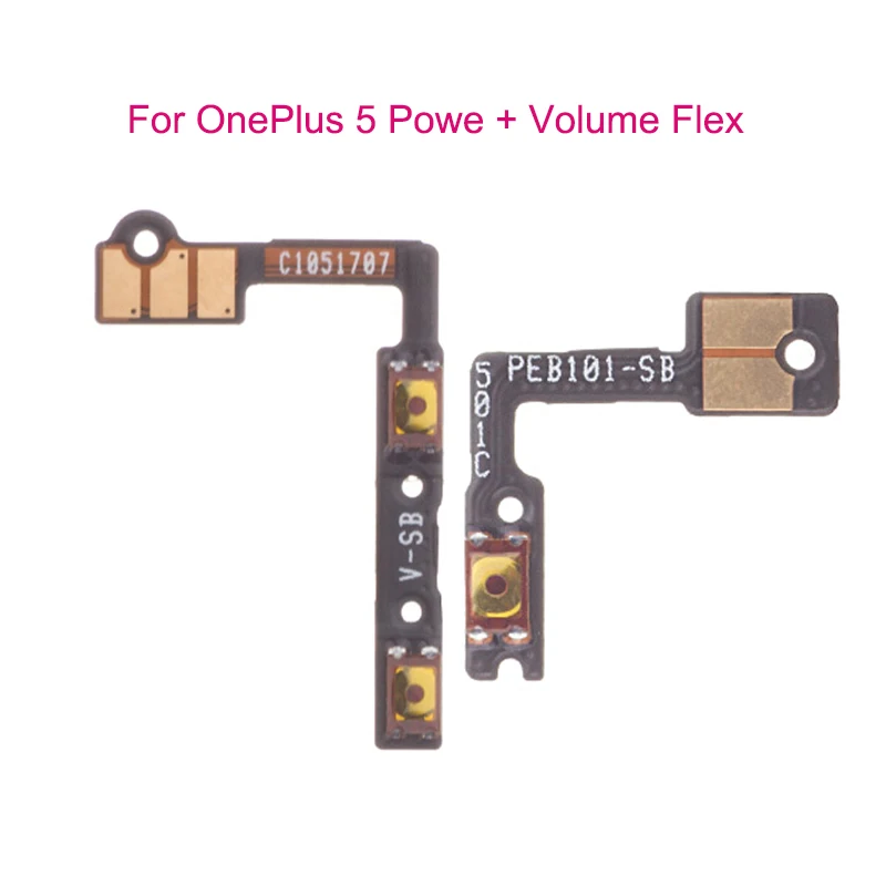Witrigs кнопка питания громкости шлейф для OnePlus 3/3T/5/5 T/6/6 T/7 Pro Выключение звука ключ