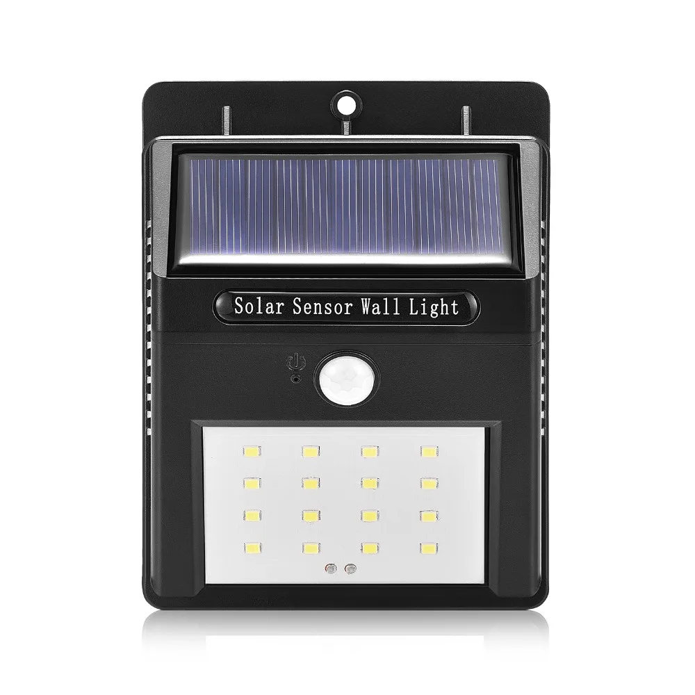 Фонарик на солнечной батарее, светодиодный уличный садовый водонепроницаемый светильник ильник с датчиком движения, 4 упаковки, 30 светодио... от AliExpress RU&CIS NEW