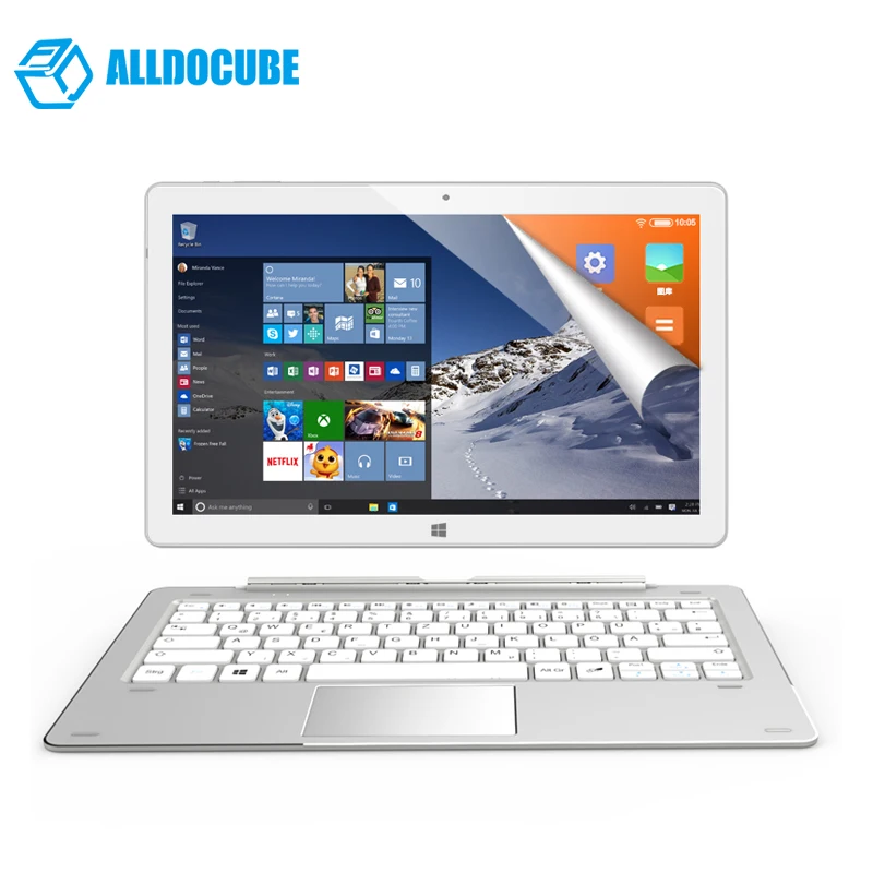 Фото Alldocube iwork10 Pro 10 1 &quotips 1920*1200 Tablet PCDual загрузки Windows10 + Android5.1 Intel Atom X5 Z8350 4 ядра ГБ 64 Rom |