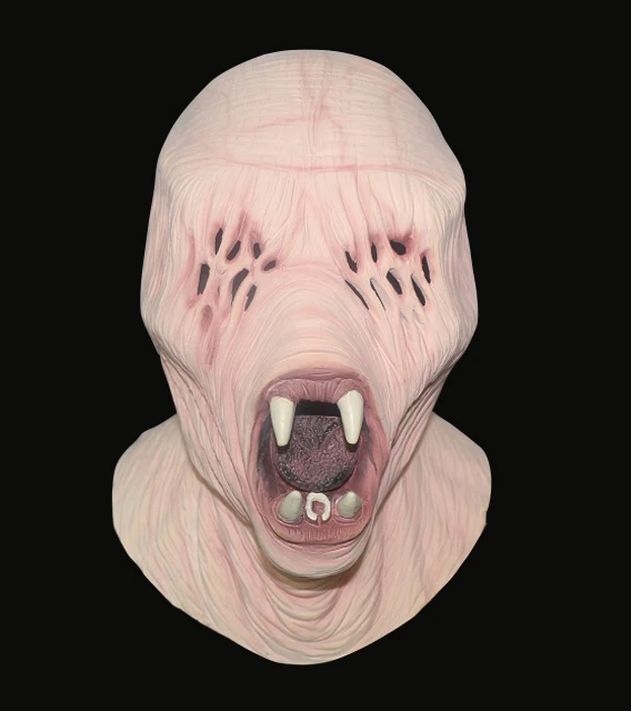 Eyeless Horror Dead маска Монстра Хэллоуин жуткая уродливая кровь Необычные ужаса Резина