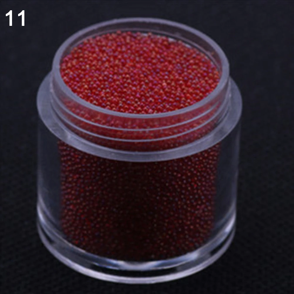 Mini Glitter Beads Nail Art Tip Decoration Women Beauty DIY Manicure Accessory | Красота и здоровье