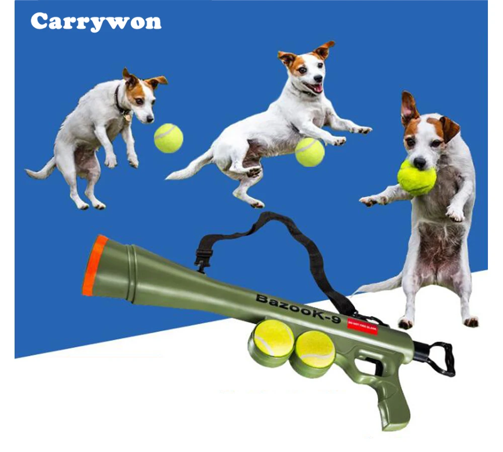 CARRYWON Pet Ball Launcher игрушка для тренировок на открытом воздухе игрушки собак ABS