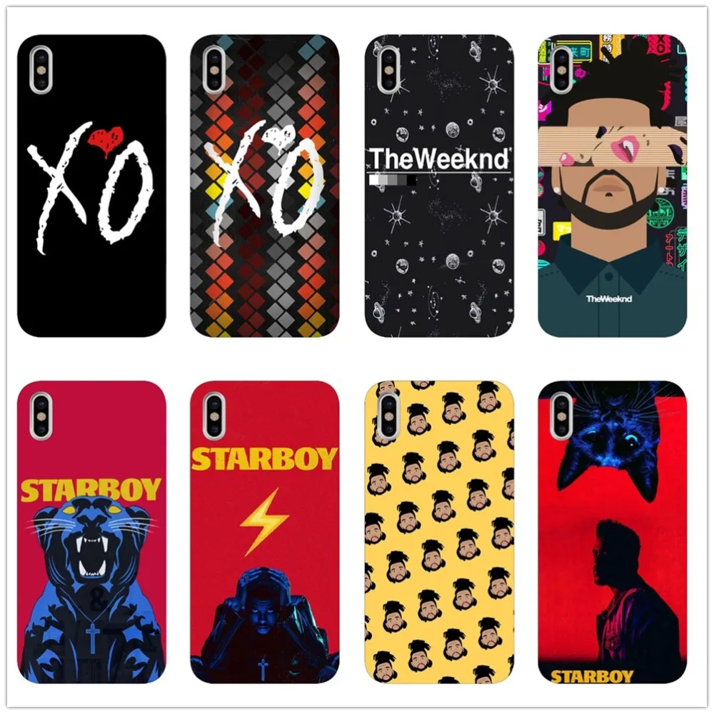 2018 новые выходные дни Starboy Pop Singer Мягкий силиконовый чехол из ТПУ для Iphone x XR MAX XS 8