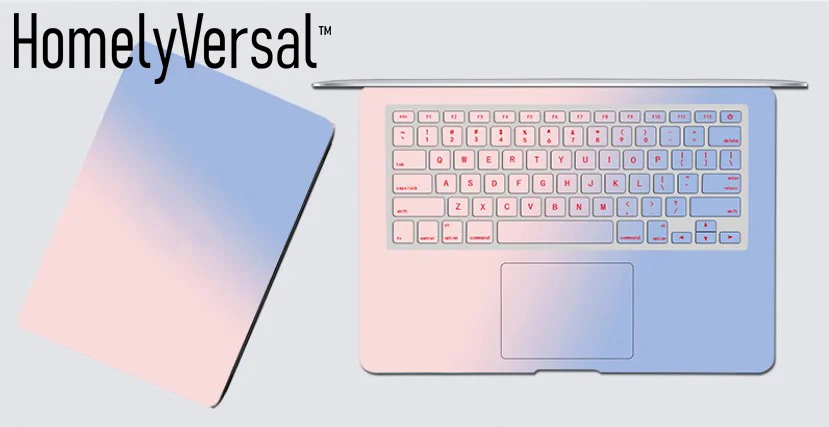 Забавные милые три стороны ноутбука кожи наклейка для Macbook air pro retina 11-17 xiaomi/Dell/lenovo/