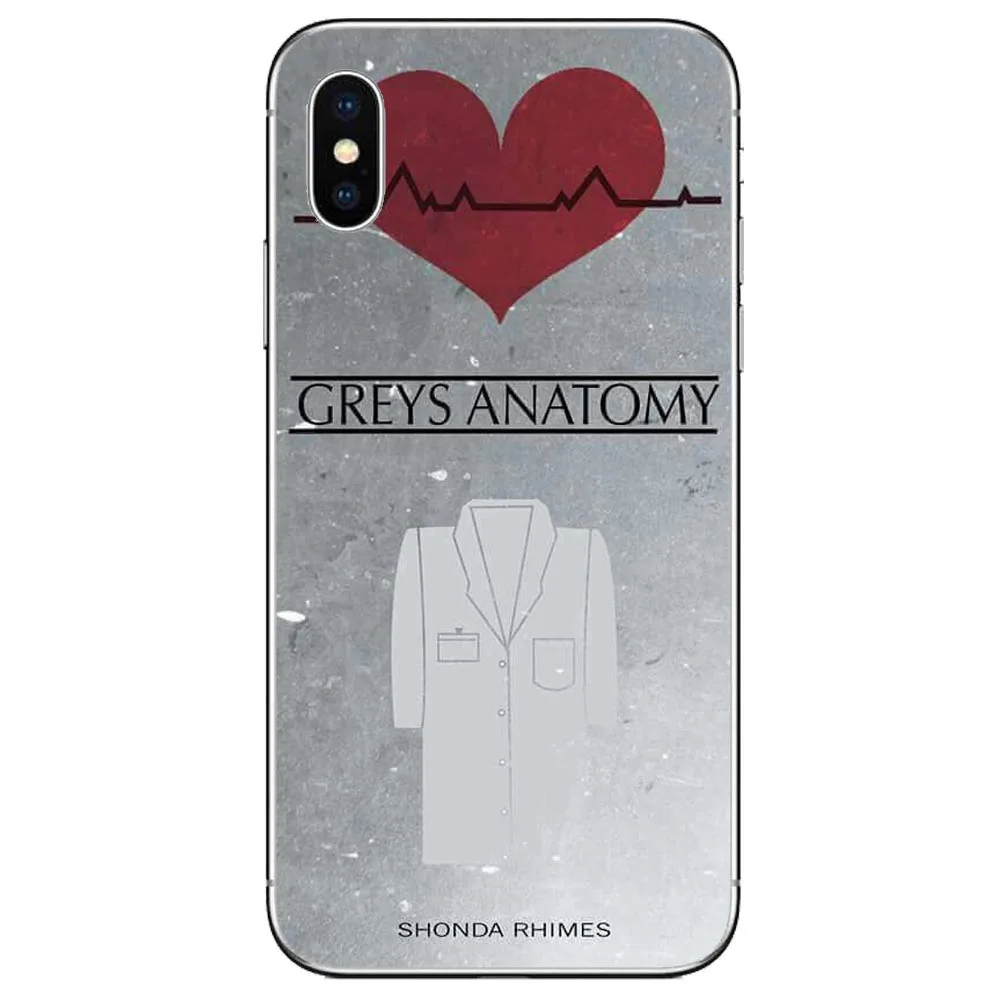 Чехол для iPhone 11 Pro MAX 5S 6S 7 8Plus X XR XS 12 Greys Anatomy TPU Мягкий силиконовый чехол | Мобильные
