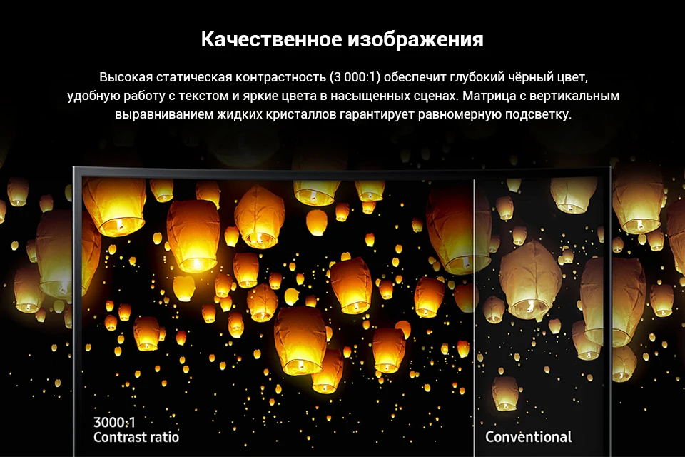 Монитор Samsung 27" C27F390FHI изогнутый Черный