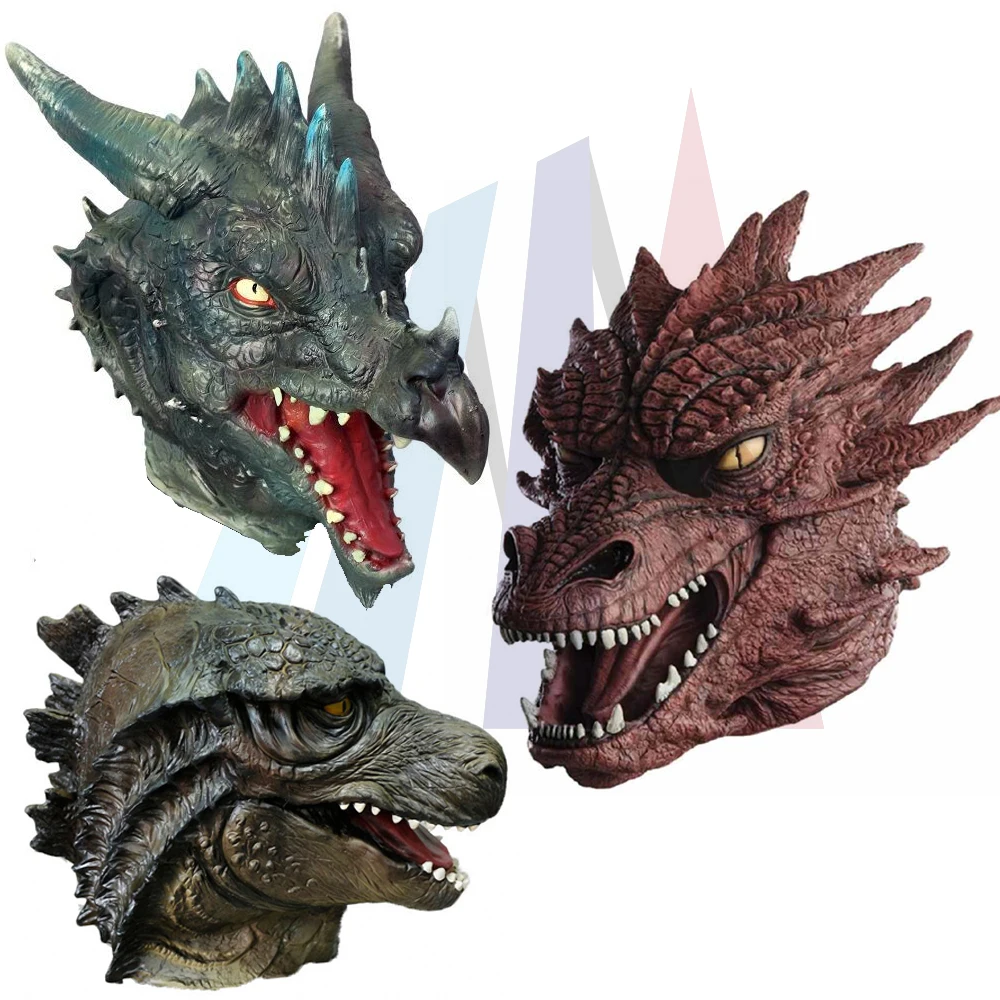 Маска в виде головы курицы из латекса Dragon Turkey вечерние костюмы с животными для