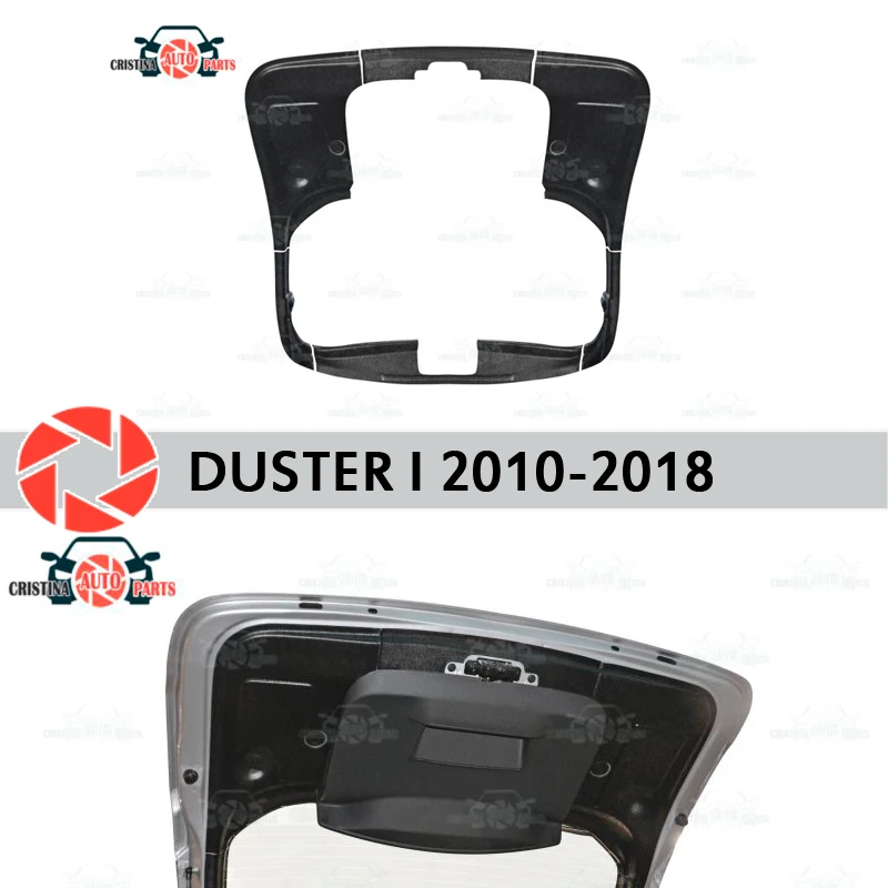 Накладка на крышку багажника для Renault Duster 2010 2018 аксессуары защитная крышка защита