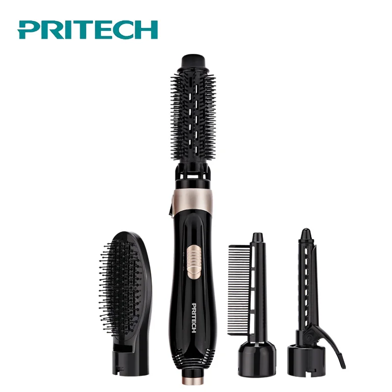 Электрические бигуди для волос PRITECH Pro выпрямитель Расческа стайлер волнистые