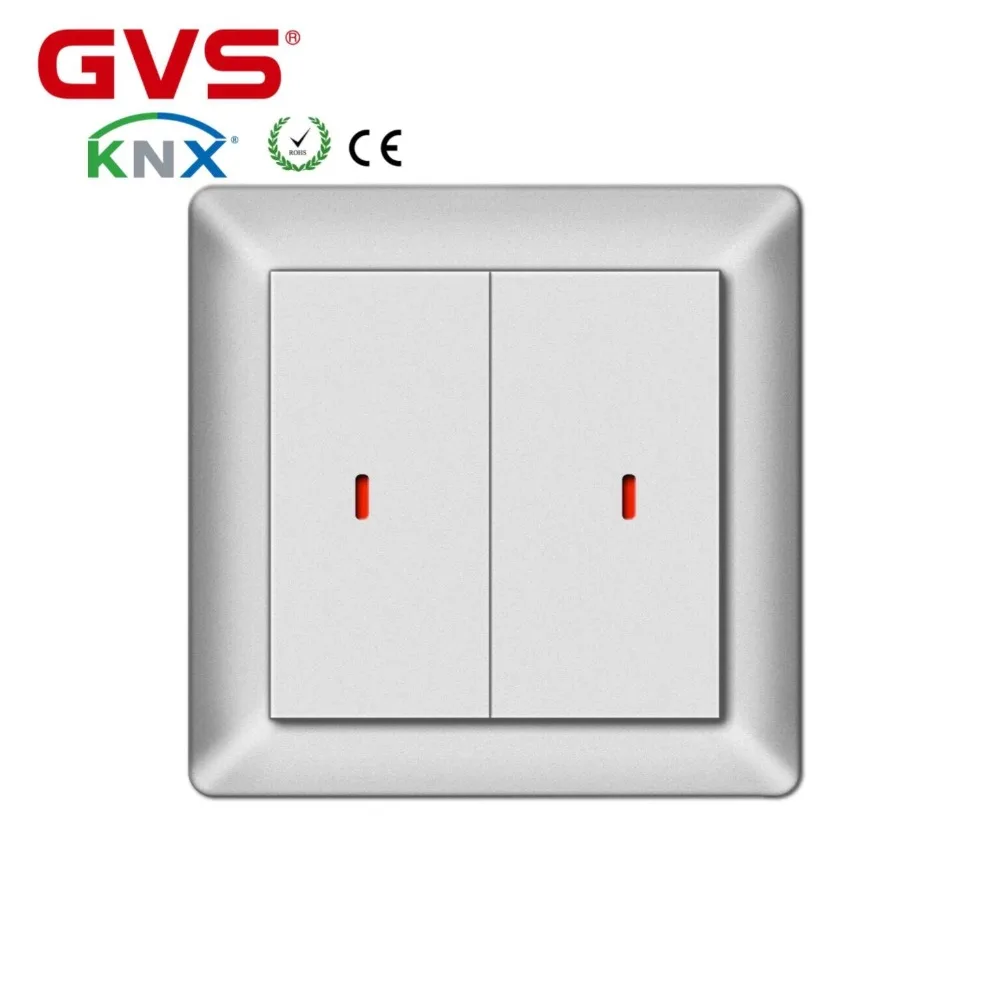 Система управления умным домом KNX/ЕИБ GVS K-BUS 2 кнопки | Безопасность и защита