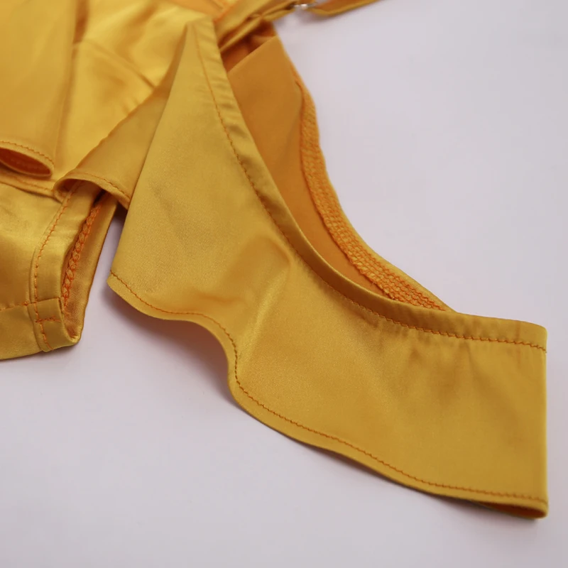 Новое поступление с открытыми плечами Шелковый Атласный топ для тела Женский