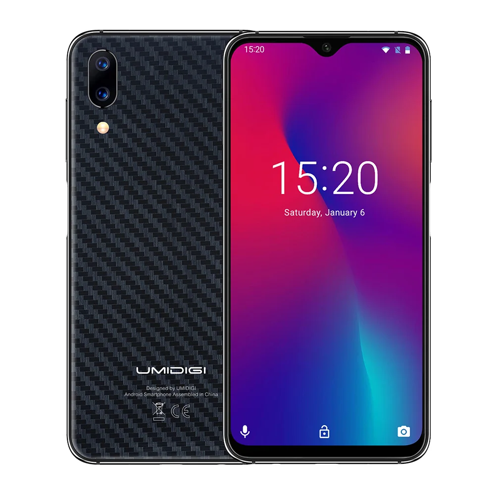 UMIDIGI One Max мобильный телефон 4 ГБ 128 ГБ 6,3 дюйма Helio P23 Восьмиядерный Android 8,1 16 Мп+ 12 МП 4150 мАч NFC Face ID 4G смартфон