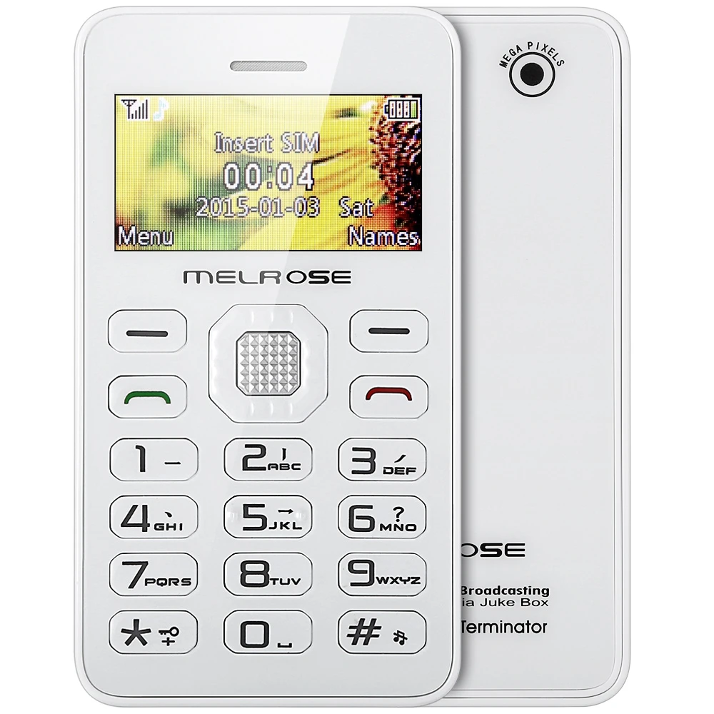 Оригинальный melrose G1 карты телефон мини музыкальный карманный Fm Mp3
