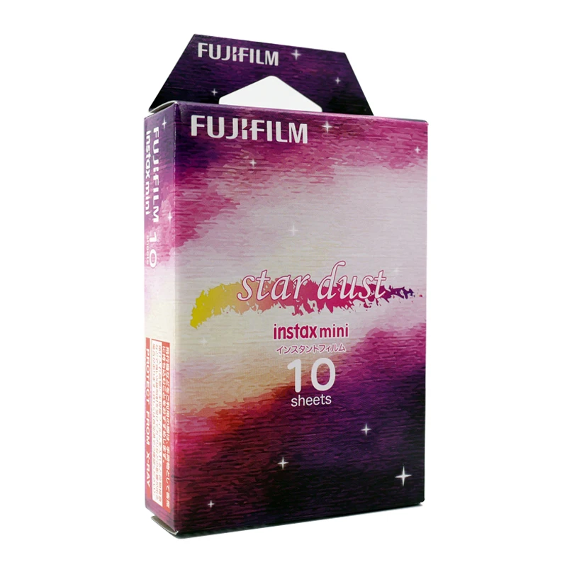 Fujifilm Instax Mini Star Dust мгновенная пленка (10 листов) для 7s 8 + 9 25 50s 70 90/Share SP 1 2