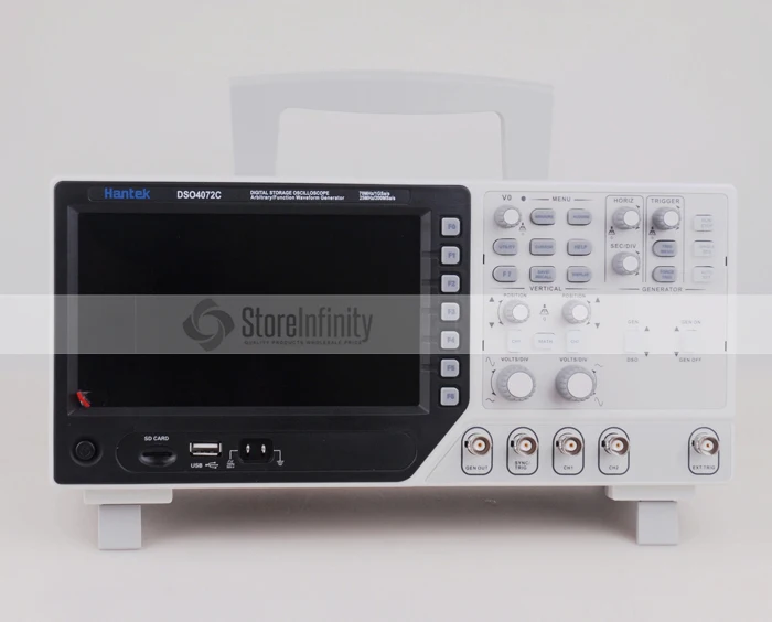 Hantek DSO4072C 2 канальный цифровой осциллограф 1 произвольный/функциональный