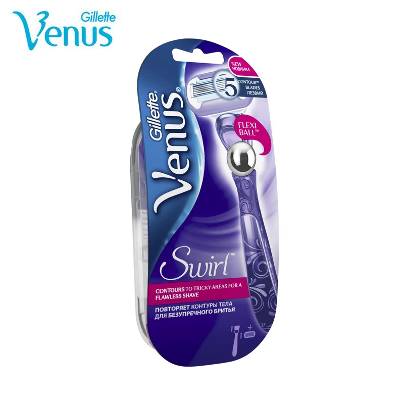 Бритва Venus Swirl с 1 сменным картриджем|replacement razor|razor venusvenus razor |