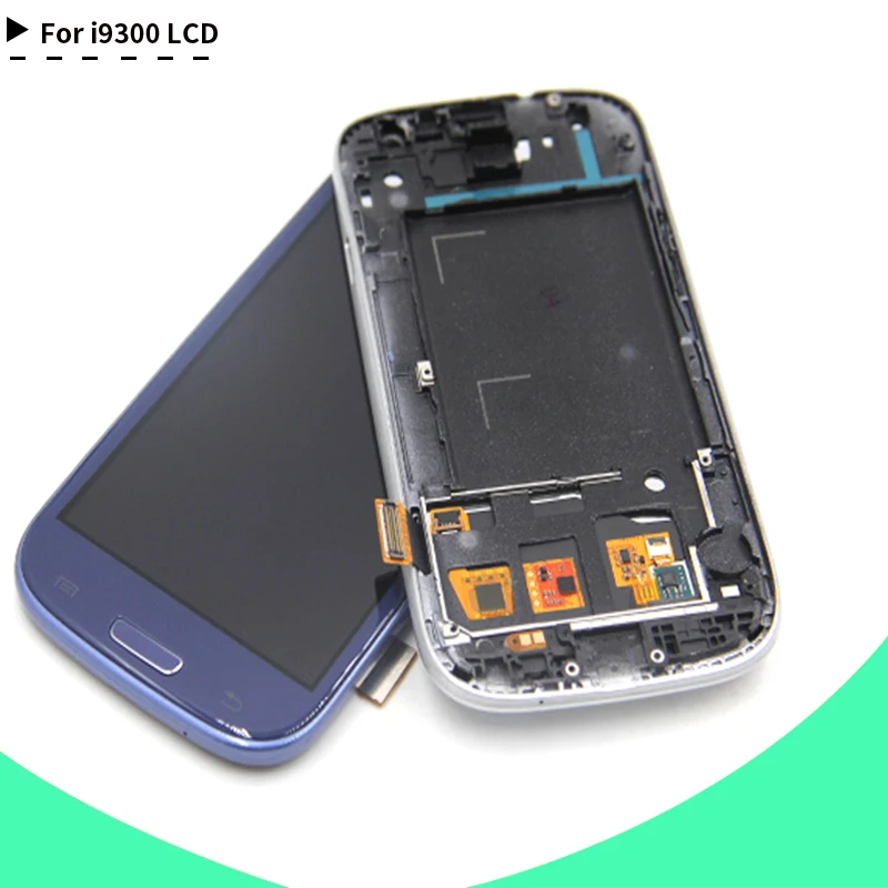 S3 i9300 ЖК дисплей для Samsung Galaxy сенсорный экран дигитайзер полная сборка домашняя