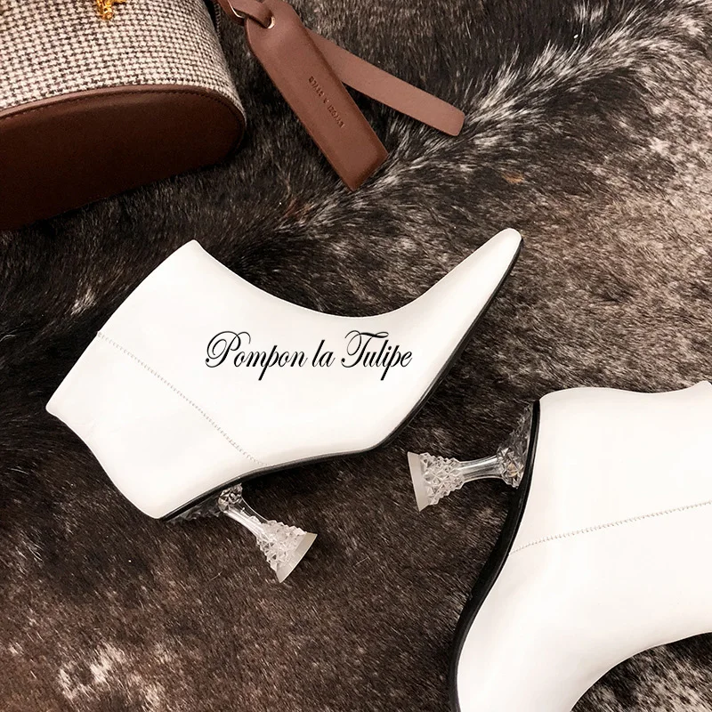BHS/9011155 шикарные стильные удобные женские ботинки из натуральной овечьей кожи на