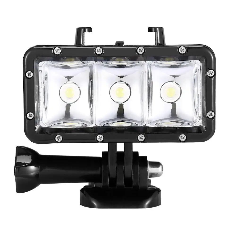 EACHSHOT 61M Waterproof Case for DJI Osmo Action Camera Accessories Housing Diving with LED light | Электроника