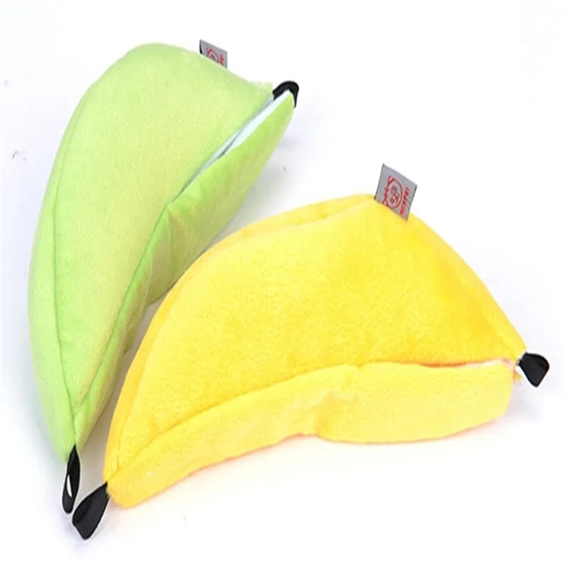 ZHPZPET Банановая кровать для хомяка хорька зайца животных маленький хлопковый