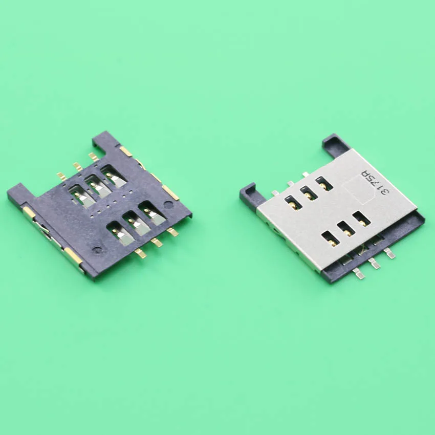 Юси 2 шт. Устройство считывания sim-карт держатель Гнездо Слот лоток для BlackBerry