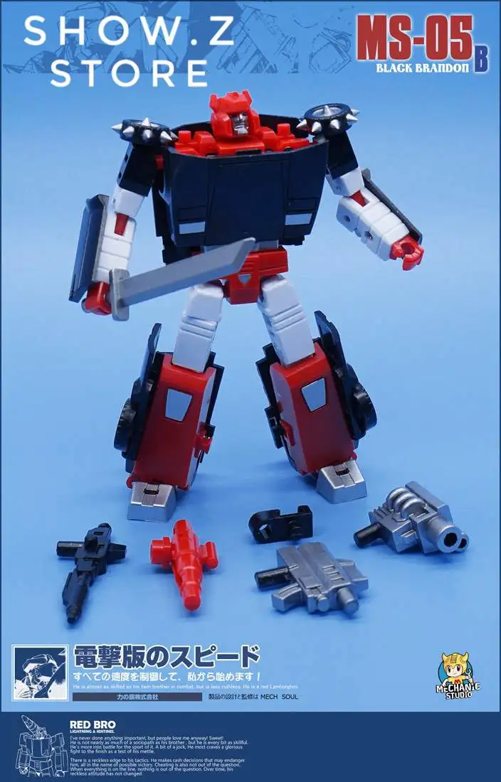[Шоу. Z магазин] mechfanstoys MFT мех вентиляторы игрушки MS 05B MS05B черный G2 Сайдсвайп