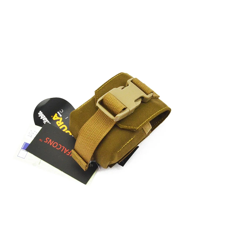 MOLLE Одиночная Осколочная Граната сумка CORDURA Модульная Боевая Охота Кемпинг подъем Тактический поход TW-M009