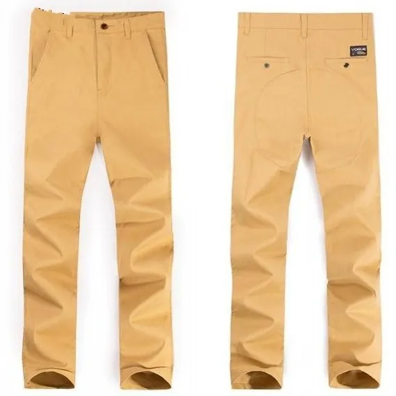 

Free shipping autumn plus size military big straight cotton elastic high waist jeans casual pants loose long trousers size 30-48