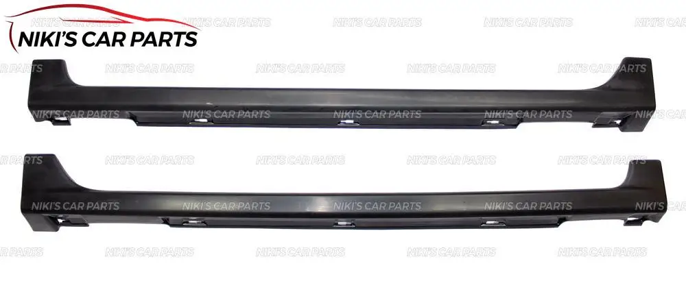 Накладки на пороги для внешней двери чехол для Mazda 3 BK 2003-2008 боковые юбки ABS пластик обвес комплект аэродинамических подушечек для спортивного стайлинга автомобиля