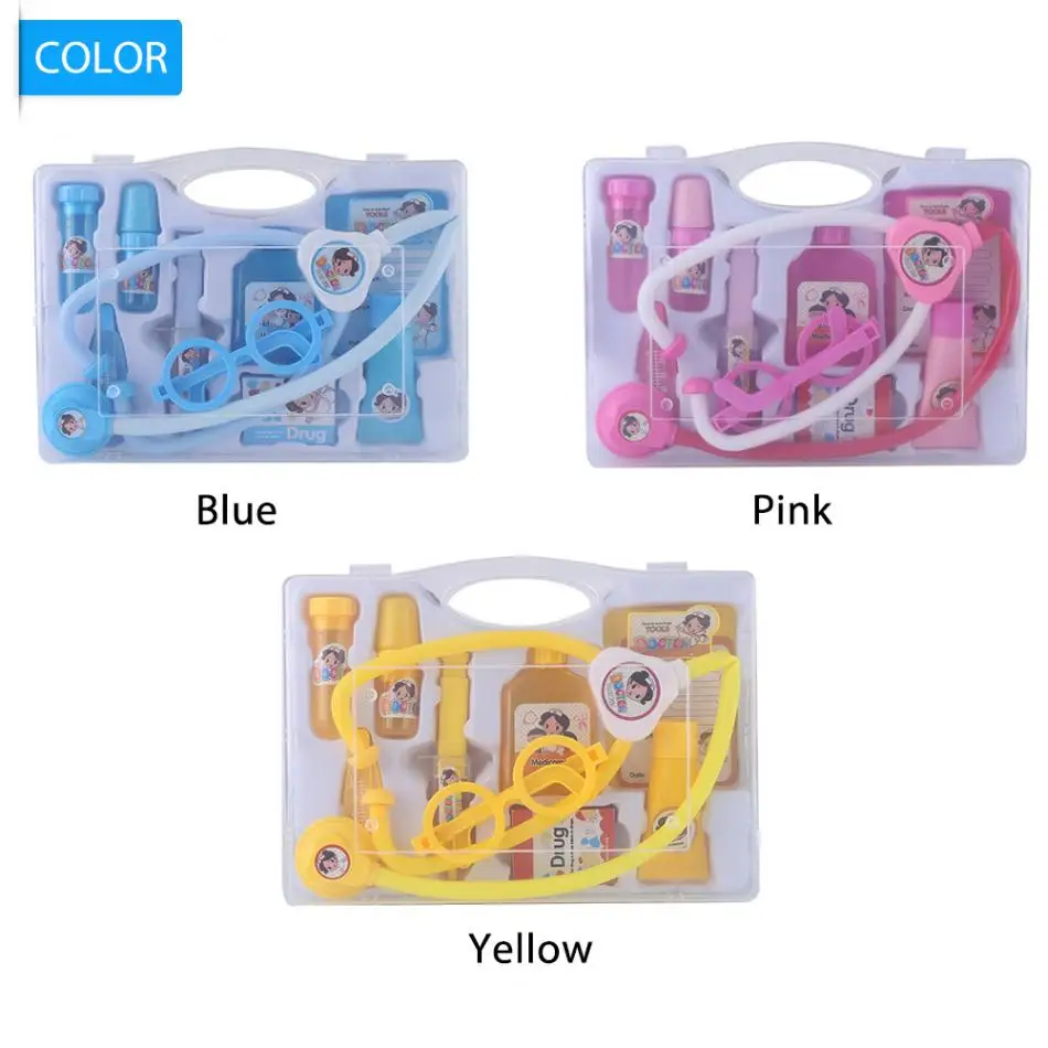 10 шт./компл. детские игрушки Медицинская медицинская медсестра ролевые с чехлом