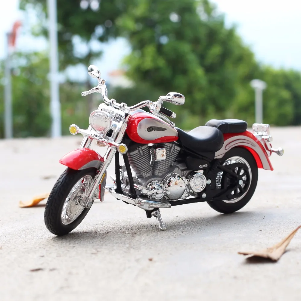 1:18 весы Maisto YAMAHA ROAD STAR мотоцикл гоночные автомобили мини модели автомобилей