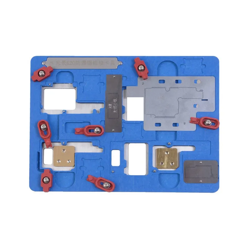 

Mijing K20 On-Positioning Multi-function Fixture for iPhone X/XS/XS Max Motherboard PCB Explosion-proof Repairing Fixture tools