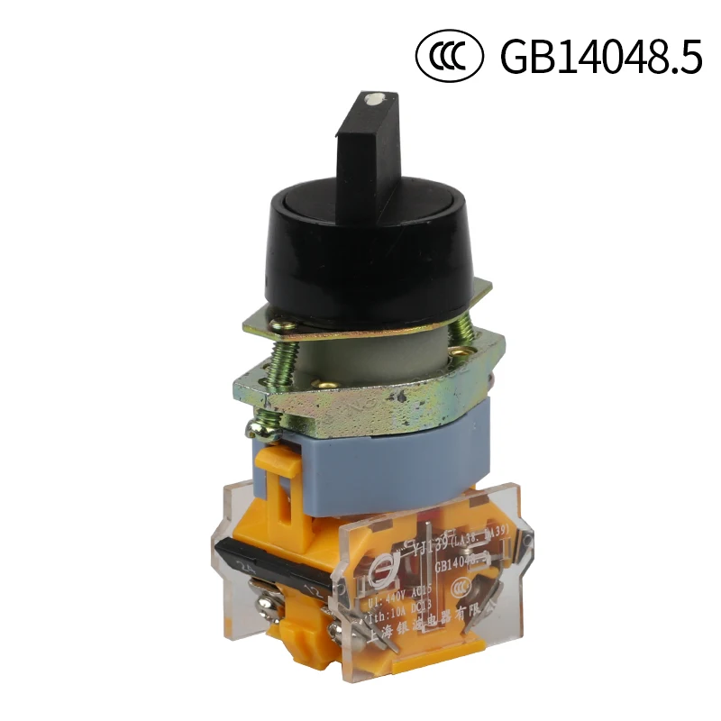 22 мм поддерживаемый переключатель кнопочный поворотный самоблокирующийся