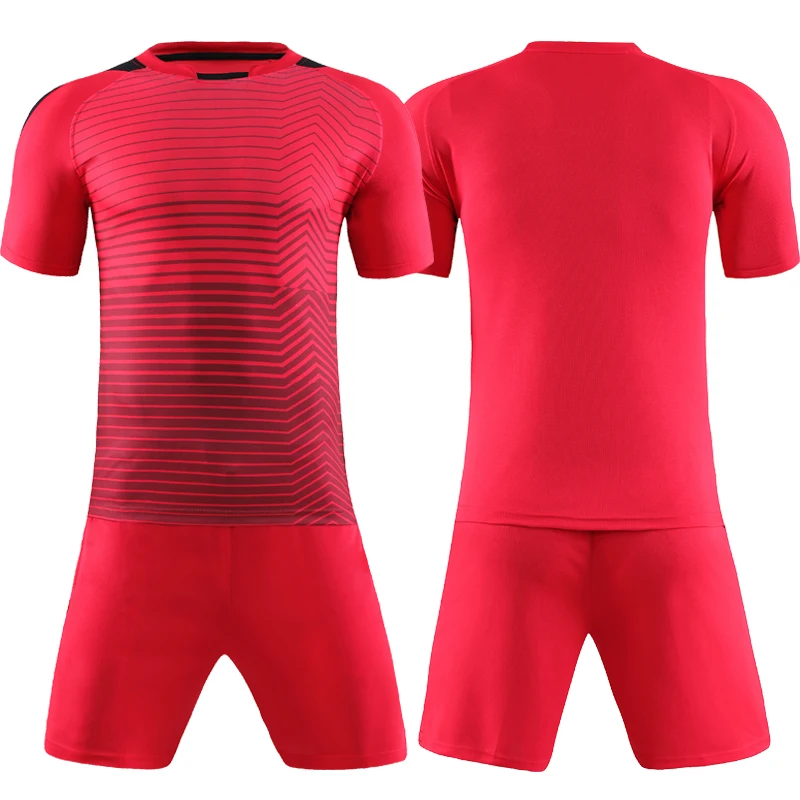 Мужская короткая футболка Camiseta тренировочный комплект футбольной формы для