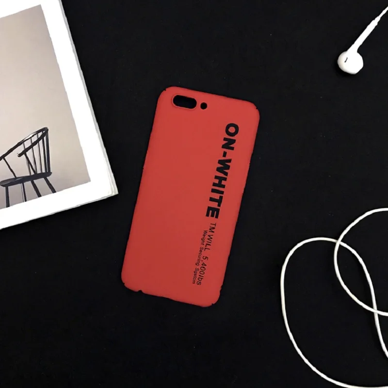 Модный защитный белый чехол для телефона для iphone 6s, 6 S, 7 Plus, 8, 8 plus, X, брендовый чехол, Coque funda capa для iphone X, чехол kilif