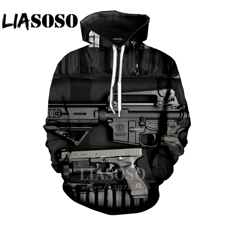 Женская толстовка с 3D принтом LIASOSO Повседневная Толстовка капюшоном в стиле